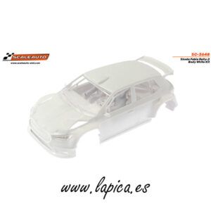Carrocería Skoda Fabia Rally2 en Kit Blanca