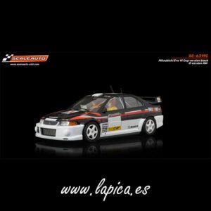 Mitsubishi Evo VI cup version negro R-Version AW