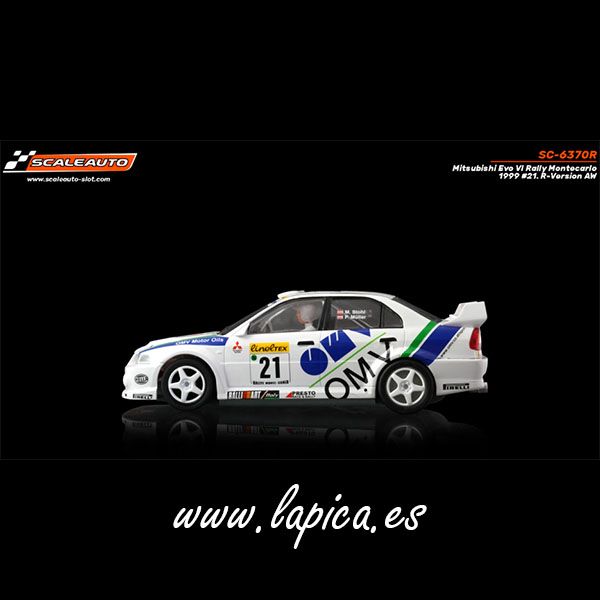 Mitsubishi Evo VI OMV Rally Montecarlo 2000 #21 Stohl / Muller. R-Version AW - Imagen 3