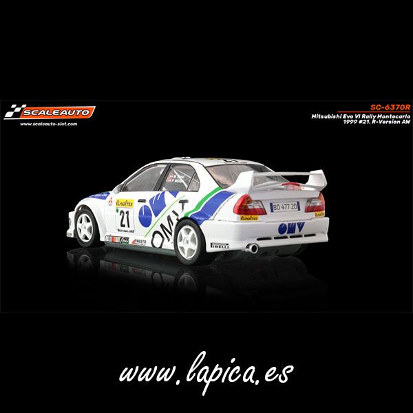 Mitsubishi Evo VI OMV Rally Montecarlo 2000 #21 Stohl / Muller. R-Version AW - Imagen 4