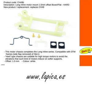 Soporte Motor Boxer/Flat6 In-Line Offset 1,0mm