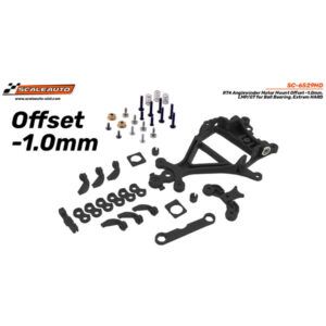 Soporte Motor RT4 AW Offset -1-0mm. GT/LMP para Rodamientos a bolas. Extra HARD